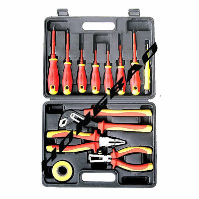 Hobo VDE Tool Set Insulated Voltage Tester Sticker Tape Electrical Screwdriver 12 PCS Pack