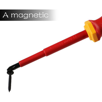 7 12 13 Piece 1000V PH PZ Vde Screwdriver Set With Case Slim Electrician Insulated Straight Slotted