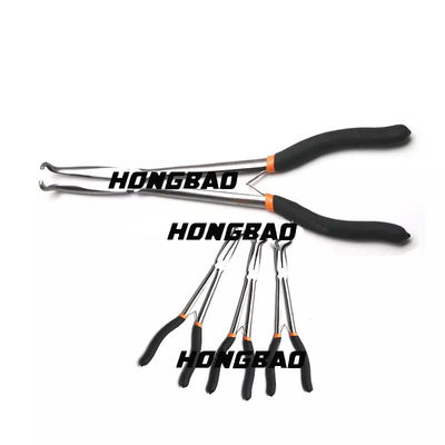 11&quot; cutting Long Reach Pliers locking 8 mm Round Tip Hose Gripper 5/16&quot;