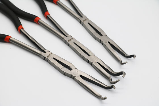 13&quot; 285mm Long Reach Pliers Double X Joint 19mm Hose Tube Extra Cable Holding