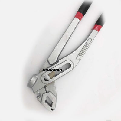 2 In 1 Insulated Water Pump Pliers 12 Inch Plumper Tools Pipe Wrench Hammer Head