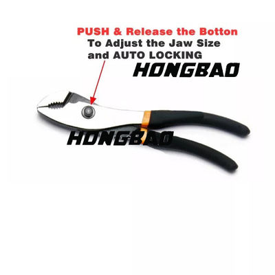 5 6 8 10" Slip Joint Pump Pliers Fast Action Channel Auto Lock Adjustable