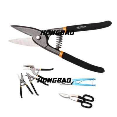 Long Nose Tin Snip Cutters Grip 8 9.5&quot; 300mm Tinman Scissors
