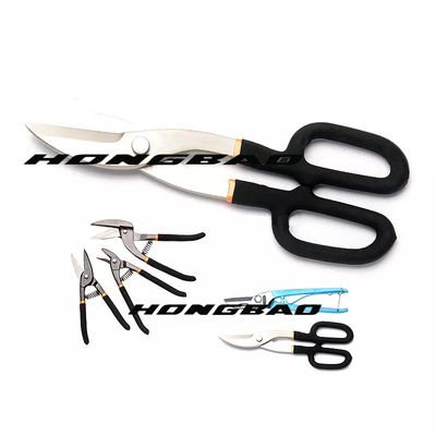 Long Nose Tin Snip Cutters Grip 8 9.5&quot; 300mm Tinman Scissors