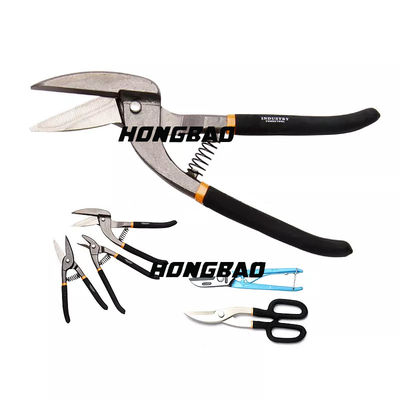 Long Nose Tin Snip Cutters Grip 8 9.5&quot; 300mm Tinman Scissors