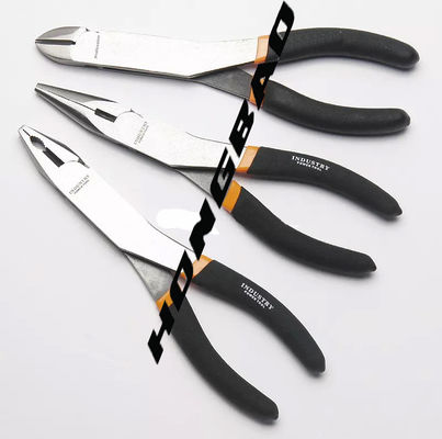 11&quot; 160mm 170mm 200mm Long Nose Pliers 6 Inch 8 Inch Straight Middle Clip Long Reach
