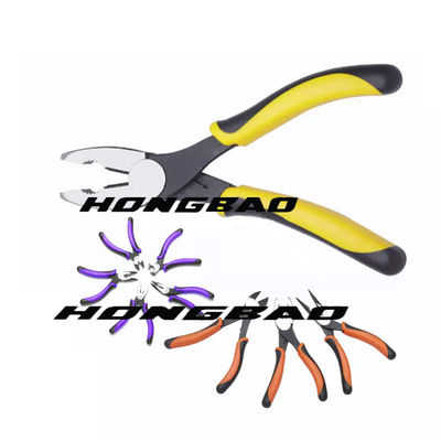 Special Designed Energy Saving Bent Handle 6/8&quot; Linesman Pliers Combination Nipper Cutter Pliers Combination Pliers