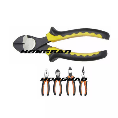 Mini Insulated Diagonal Cutting Pliers 7 In 6&quot; 8&quot; 200mm Protruding Joint Type