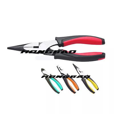 5/7&quot; Heavy Duty Long Nose Pliers For Jewellery Making Cutting Insulated 66# Powerful