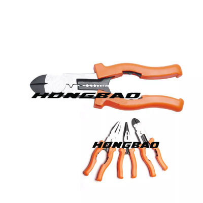 Multi Function Functional Linesman Pliers 8&quot;Heavy Duty Multi Purpose Pliers Nipper Multi Functional Strip Cutter Pliers