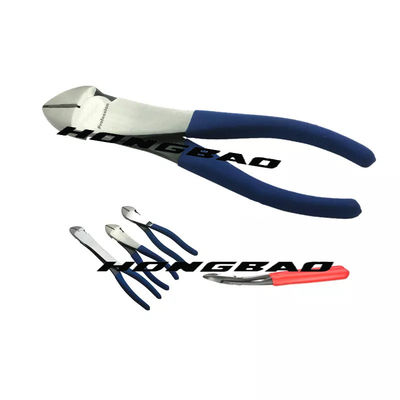 8&quot; Fat Big Head Cable Diagonal Cutter Pliers Side Cutting High Carbon Steel CRV HOBO