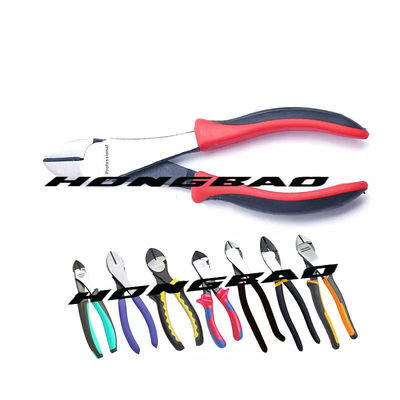 Long Handle Diagonal Cutter Pliers 5&quot; 10&quot; 11&quot; Head Body Nose Side Cutting Pliers