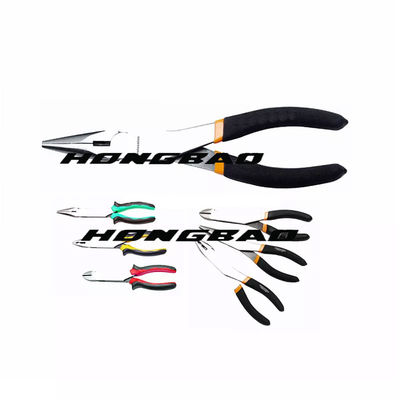 11&quot; 160mm 170mm 200mm Long Nose Pliers 6 Inch 8 Inch Straight Middle Clip Long Reach
