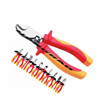 1000v VDE Insulated Tools AWG 22 18 14 Wire Crimping Pliers CRV 6&quot;