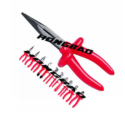 6 8&quot;1000V Voltage Insulated Dipped Handle Side Cutter Pliers CR-V 1000V AC Electrical Side Cutter Diagonal Pliers