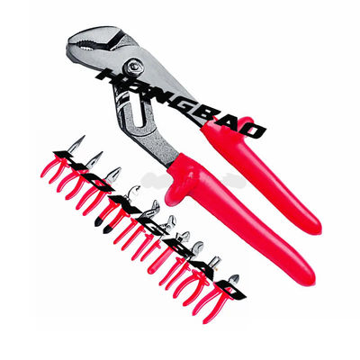 Hot New 8 10 12 15&quot;1000 V Voltage Insulated Fat Dipped Plastic Handle Grip Adjustable Wrench 1000V AC ADJ Spanner Wrench