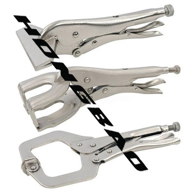 6 11 14 18'' Curved Jaw Lock Grip Plier C Type Tool C Clamp Clip Wide Deep