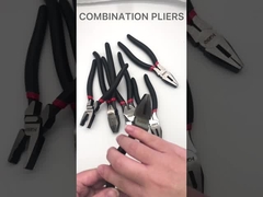 USA Wire Cutting  Insulated Combination Plier Joint Carbon Steel Dipped Handle 6