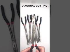 33cm Long Reach Pliers Double X Joint Long Reach 13mm Hose Tube Extra Long